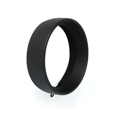 Ghiera per faro da 5-3/4&rdquo; Recessed nera grinzata p 