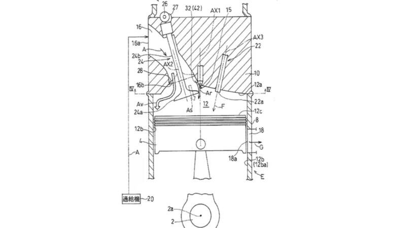 Kawasaki deposita un brevetto per un motore 2T