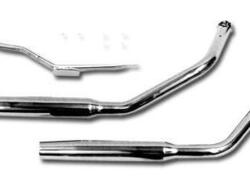 Marmitte Paughco Tapered cromate Per FX Shovel dal