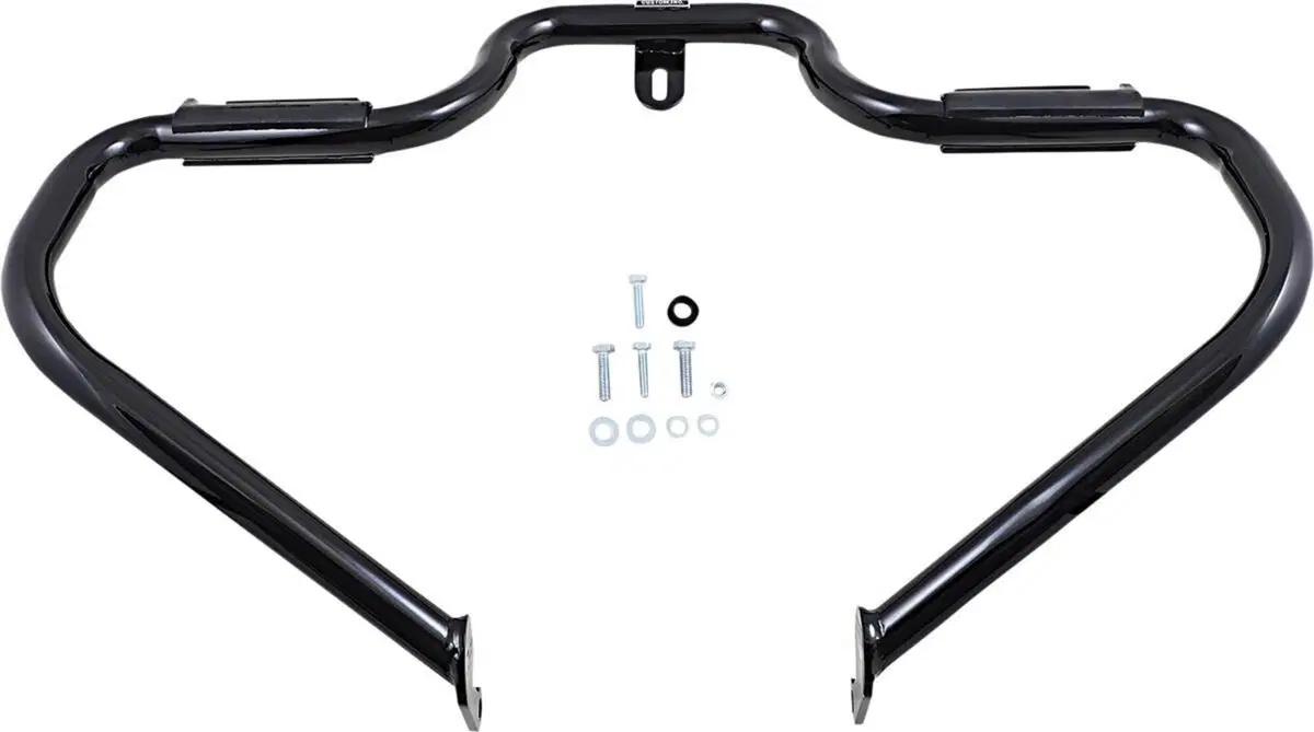 Paramotore anteriore da 32 mm nero per Softail dal 