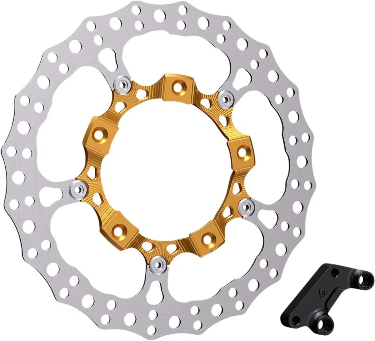 Disco anteriore sinistro da 14” Arlen Ness Big Bra