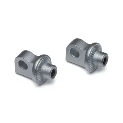 Adattatori Splined argento per pedaline guidatore 