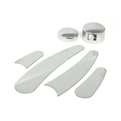 Coperchi inserti telaio e perno telaio cromati per 