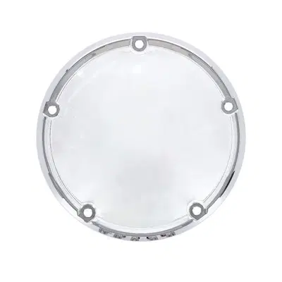 Coperchio frizione derby cover bombato cromato per 