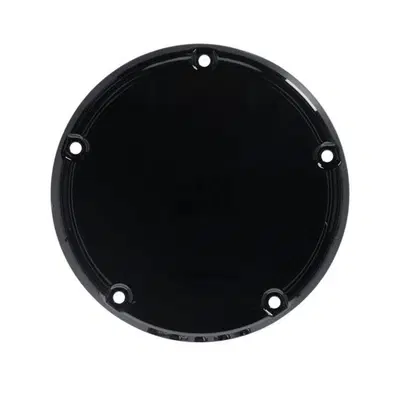 Coperchio frizione derby cover bombato nero lucido 