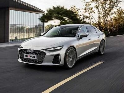 Audi: la A7 ricostruita in un render da foto spia
