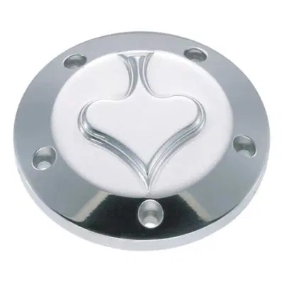 Point Cover HKC Spade lucido per Dyna, Softail e 