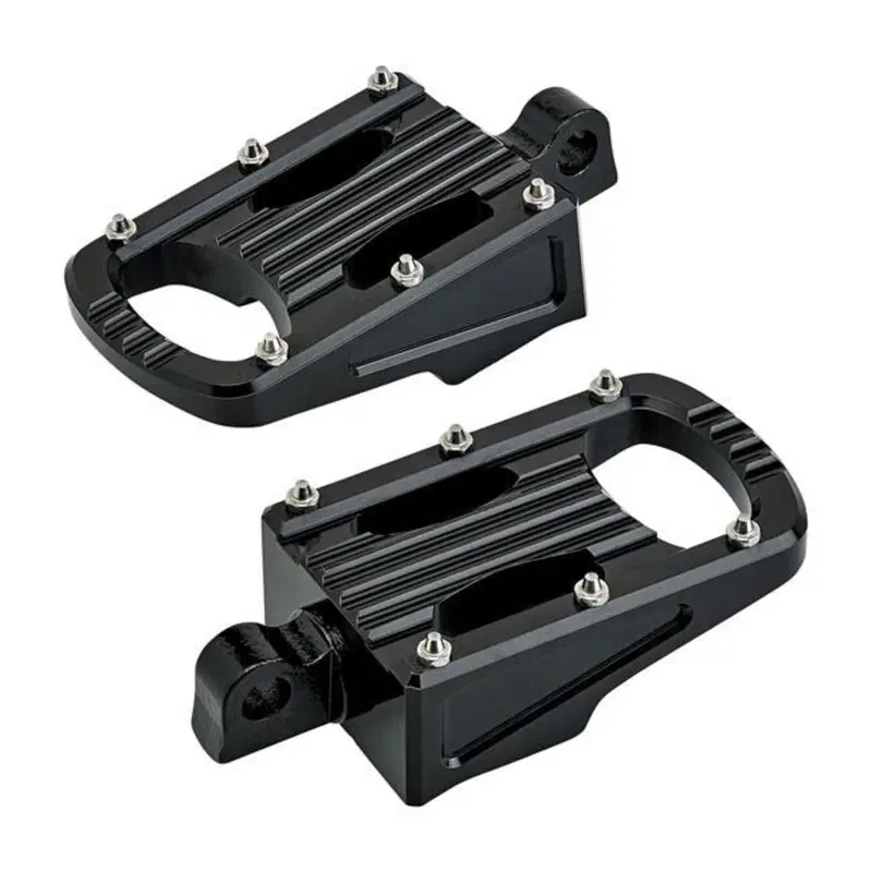 Pedaline guidatore Biltwell Punisher nere con adat