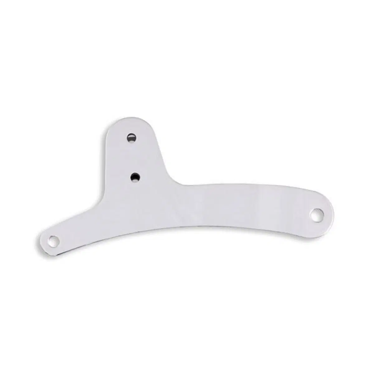 Piastre cromate per schienalino Sissy Bar fisso pe 