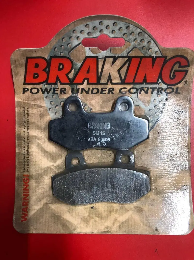 COPPIA PASTIGLIE BRAKING 673SM15 ANTERIORI PER HO