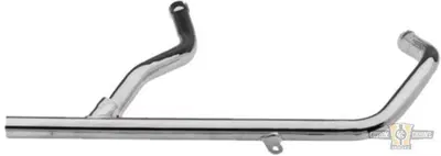 Collettore 2 in 1 cromato Paughco per Sportster da