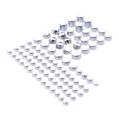 Kit coperchietti cromati viti motore, cambio e pri 