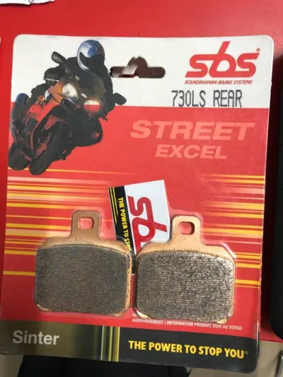 COPPIA DI PASTIGLIE SBS 730 LS