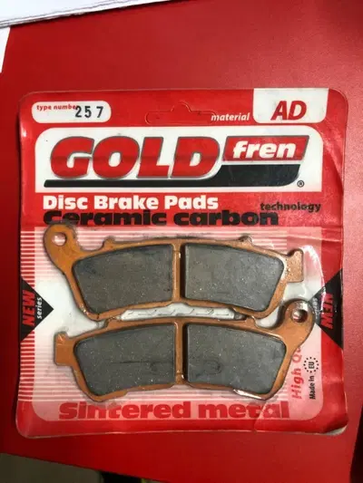 COPPIA PASTIGLIE GOLD FREN 257 CARBON CERAMIC Good Fren