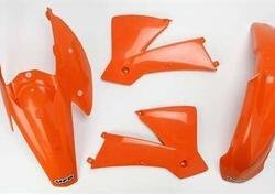 Kit plastiche Ufo plast per KTM Sx -Sxf bianche UF 