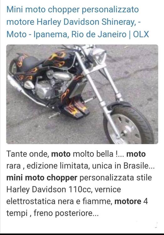 Aermacchi Harley-Davidson Mini Chopper  (2)