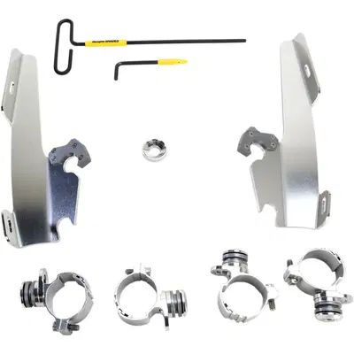kit sgancio rapido cromato per Batwing Memphis Sha 
