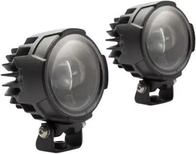 Luci abbaglianti a LED SW Motech EVO nere omologat 