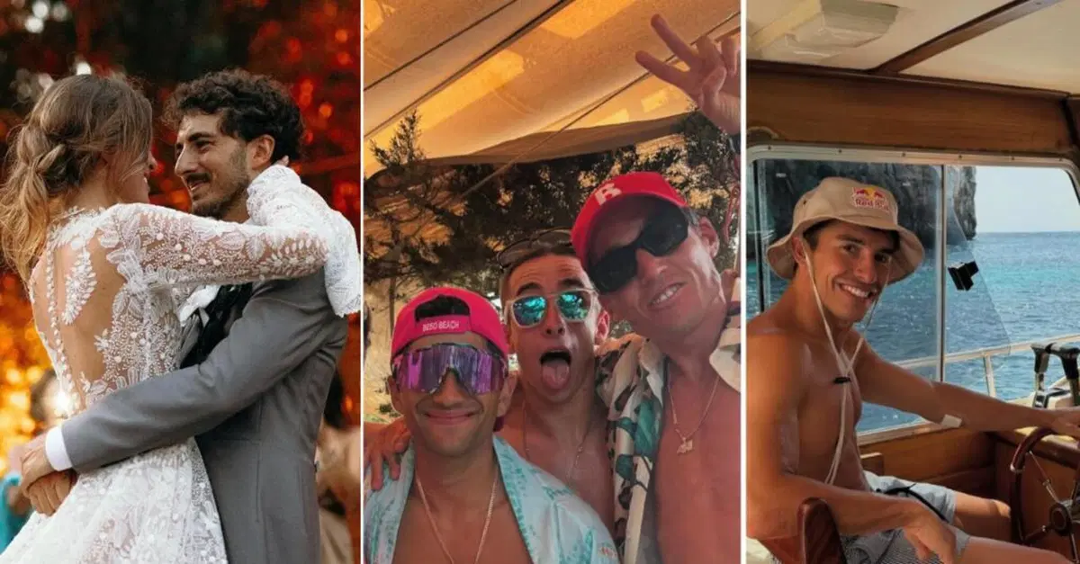 MotoGP 2024. Pecco si sposa, Marquez diventa marinaio e il terzetto Acosta/Mart&iacute;n/Espargaro fa festa: le vacanze dei piloti del Motomondiale