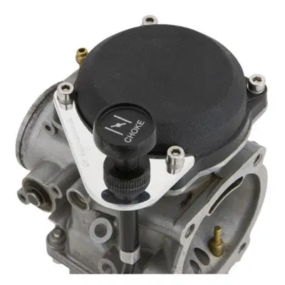 Supporto cavo aria per carburatore Keihin CV inox 