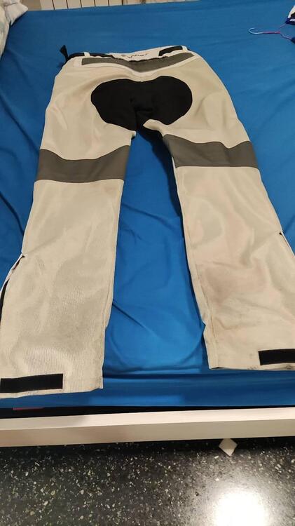 pantaloni grigio chiaro Befast traforati air syste (2)