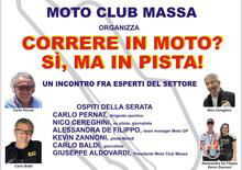 Il Moto Club Massa organizza per sabato 27 luglio Correre in moto? Sì, ma in pista!