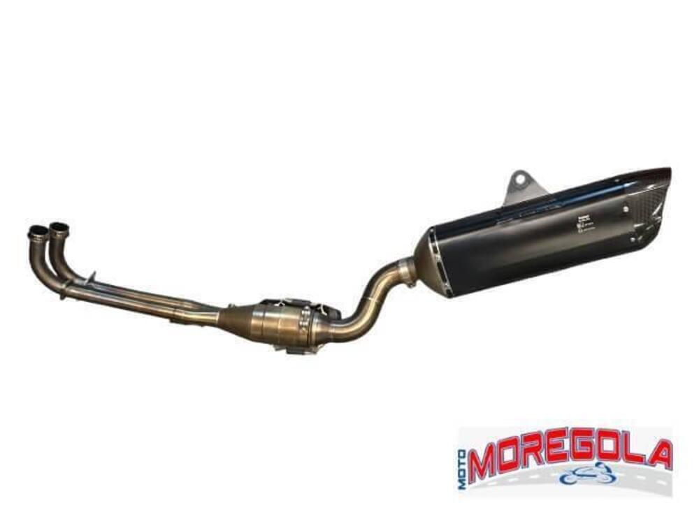 AKRAPOVIC by Yamaha Scarico completo Nero T-MAX 56 (2)