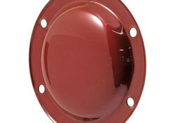Tappo finale chiuso 4'' Supertrapp acciaio rosso