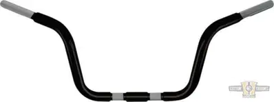 Manubrio Ape Hanger 1-1/4" alto 9,5" nero preforat 