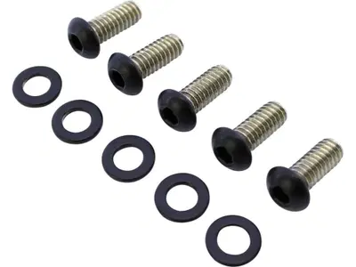 Kit viti coperchio frizione Derby Cover nere opach 