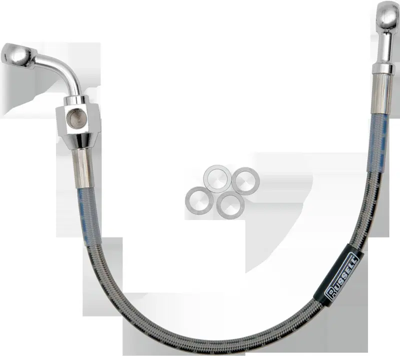 Tubo freno post treccia inox per Dyna dal 2000 al Goodridge