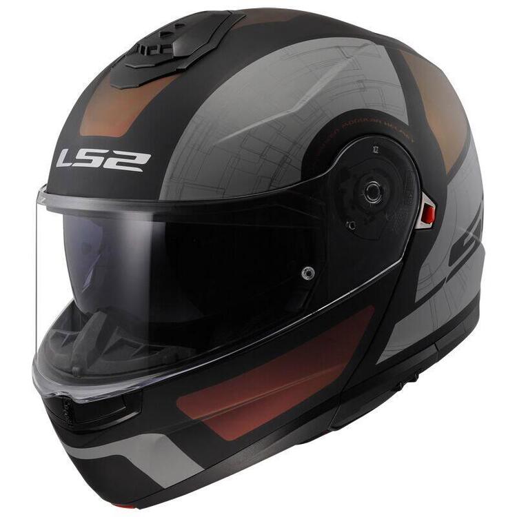 Casco Modulare Ls2 FF908 Strobe 2 Orion nero viola