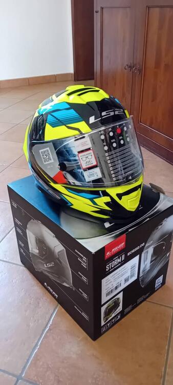 CASCO LS2 STORM TRACKER COMPLETO DI INTERFONO