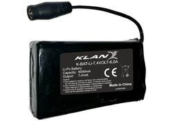 Batteria universale Klan 7.4 volt 6.0ah