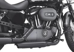 Paracalori neri traforati per Sportster dal 2014 a 