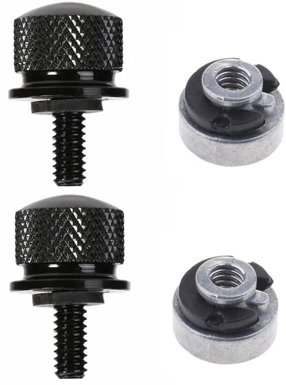 Kit viti nere per selle complete di inserti filett 