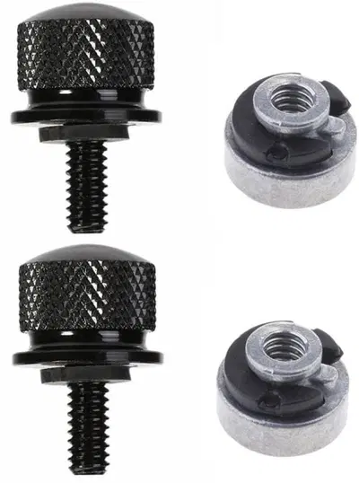 Kit viti nere per selle complete di inserti filett 