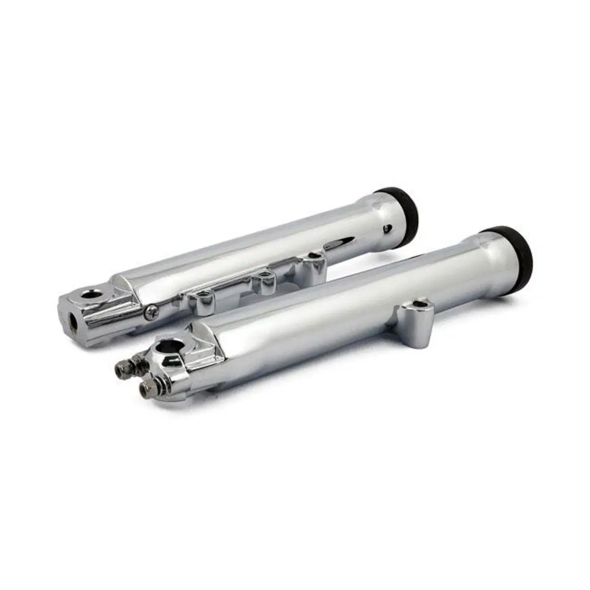 Coppia gambaletti forcelle cromati per Dyna Wide G 