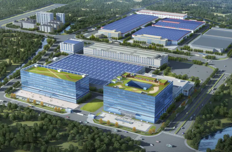 Le dimensioni dell'impianto di Zhejiang