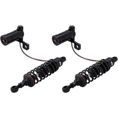 Ammortizzatori PS 990 da 13" molla rinforzata neri Progressive Suspension