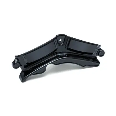 Coperchio base cilindri nero lucido Kuryakyn lato 