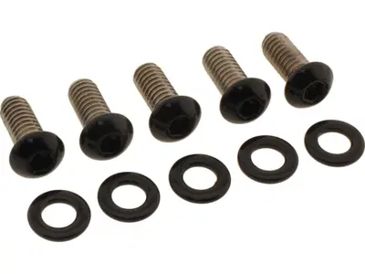 kit viti coperchio frizione Derby Cover nere lucid 
