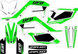 Kit grafica Ufo Stokes per Kawasaki oem UFO 