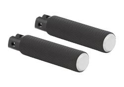 Pedaline passeggero Arlen Ness Fusion Knurled crom