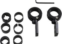 Morsetti neri PIAA per paramotore da 7/8 (22 mm)