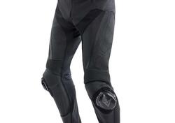 Pantaloni moto pelle Dainese DELTA 4 S/T Nero Nero