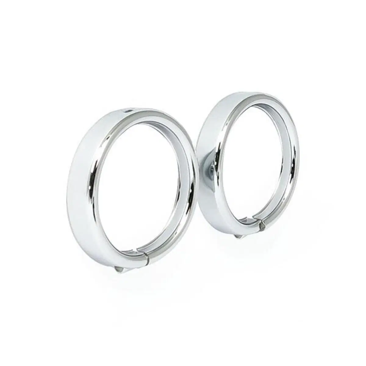 Ghiere per frecce a lenti piatte Recessed cromate 