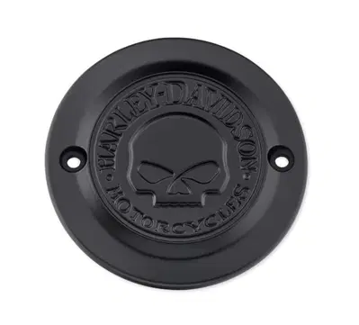 Point Cover HD Skull cromato per Softail e Touring 