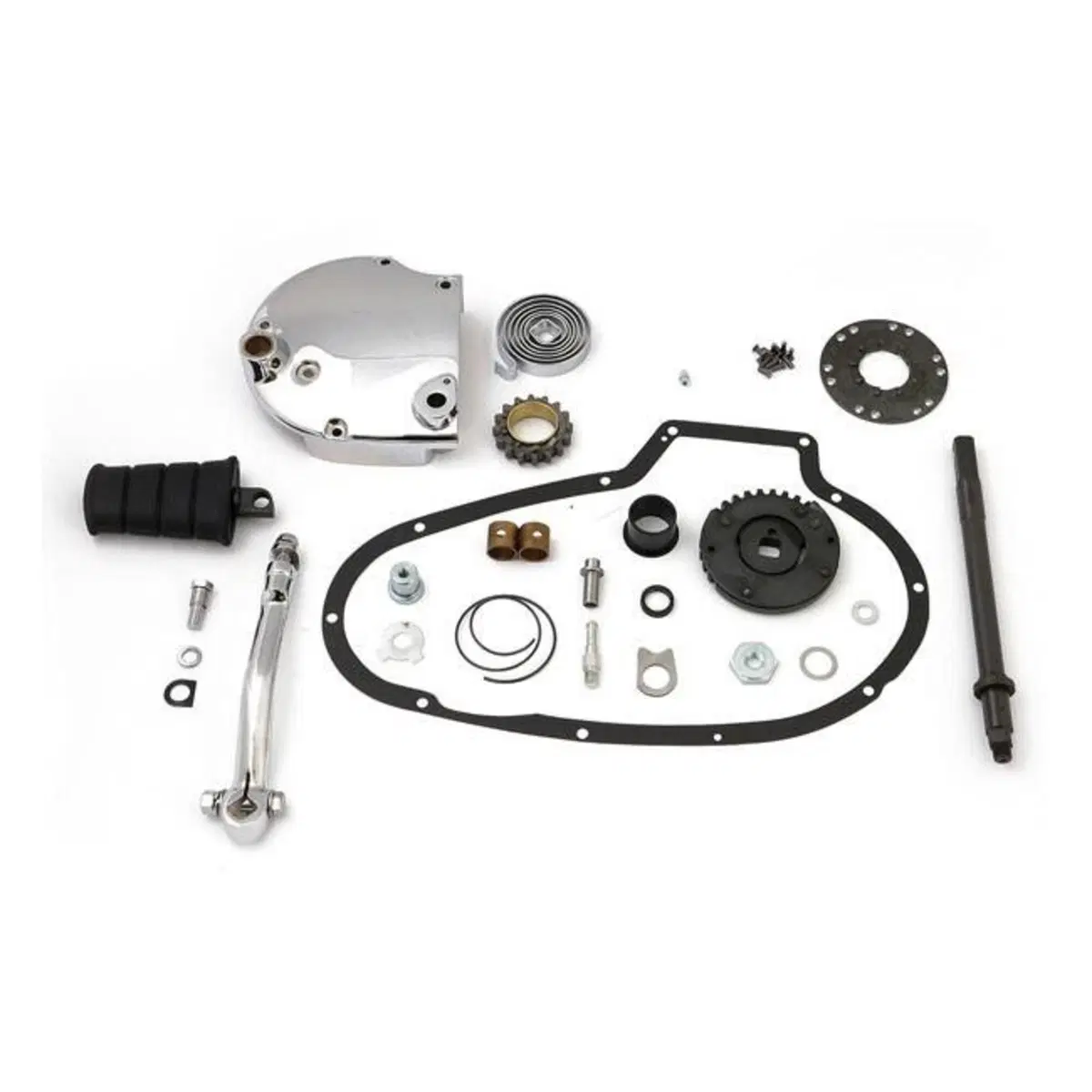 Kickstarter cromato per Sportster dal 1977 al 1978 