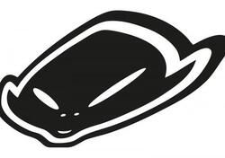 Adesivo Logo Ufo Alieno 50 cm UFO 